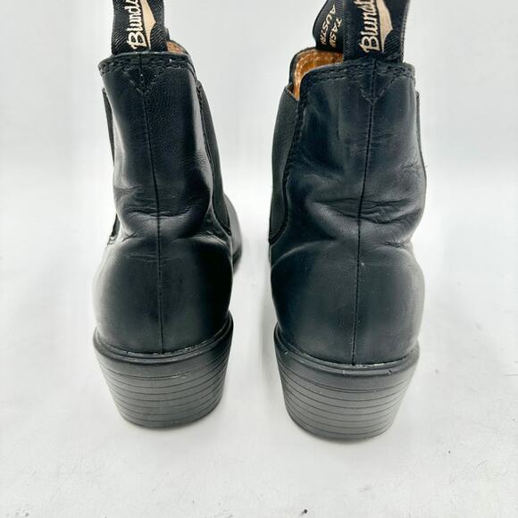Blundstone Heeled Classic Black Chelsea Boots Leather Women’s 7 - Picture 5 of 9